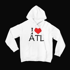 I LOVE ATL SWEATSHIRT DIFFERENT SIZES AVAILABLE
